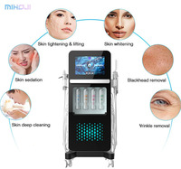 Machine Hydra 17 en 1, fabrication professionnelle, machine de rajeunissement de la peau, machine de beauté pour salon, hydradermabrasion faciale