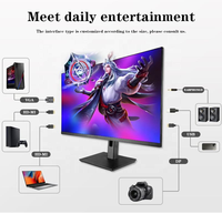 Monitor de Computadora Plano sin Marco de 19 Pulgadas, 1920x1080, 75Hz, Pantalla LED para Oficina, Directo de Fábrica