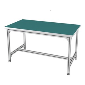 Banc de travail antistatique en aluminium robuste - Table d'inspection et d'entretien pour usage en atelier - Product Image 1