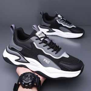 Zapatillas Deportivas para <span class=keywords><strong>Hombre</strong></span>, con Plataforma, Transpirables, <span class=keywords><strong>de</strong></span> Malla, Antideslizantes, Casuales, para Caminar - Product Image 3
