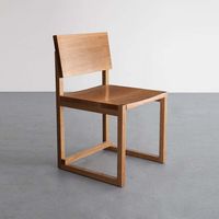 Mobilier nordique minimaliste Café chaises empilables populaires en bois cuisine restaurant salle à manger