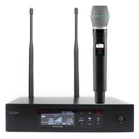 Système de microphone sans fil QLXD4 BETA87A, combo portable, micro à condensateur sans fil XLR, réduction de bruit, pour la scène de l'église