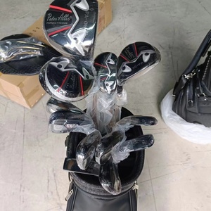 Ensemble <span class=keywords><strong>de</strong></span> <span class=keywords><strong>golf</strong></span> complet haut <span class=keywords><strong>de</strong></span> gamme, couleur noir doré, driver en titane, shaft en graphite, <span class=keywords><strong>droitier</strong></span>, grip en caoutchouc - Product Image 5
