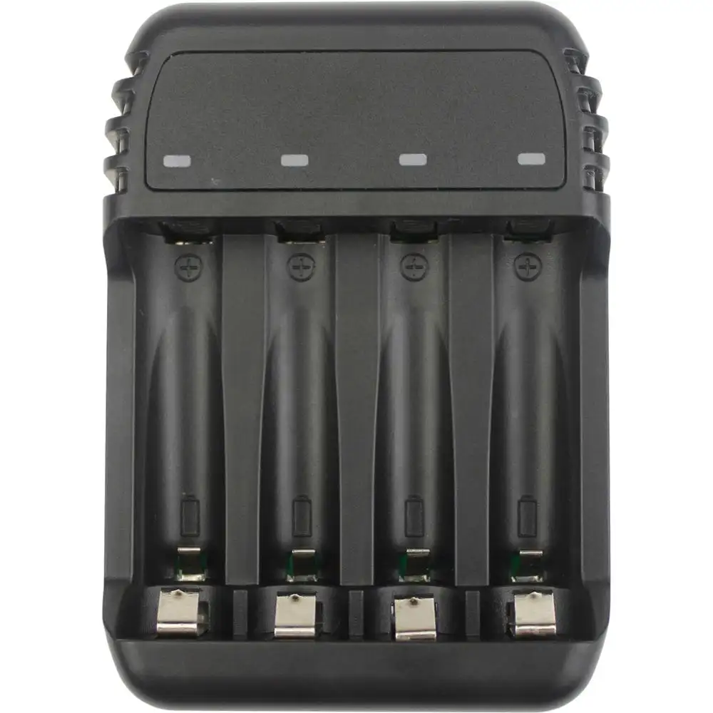 amazon hot selling 4 slots battery charger smart NIMH battery charger 1.2v aa aaa battery charger