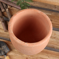 Planteur de sol décoratif de jardin, maison, style rustique, en céramique, personnalisé, bon marché, pots de fleurs, pièces