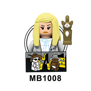 MB1008 MB1015 MB1016 The Office Angela Martin Kelly Kapoor Meredith <span class=keywords><strong>Palmer</strong></span> Building Mini Block Figure Brick Toys - Product Image 1