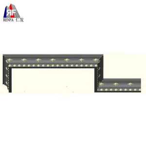 Moules à corniches en polyester léger autorisés de marque Plinthe en bois de style européen - Product Image 4