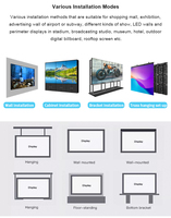 Pantalla LED de Matriz de Video RGB a Todo Color Muenled, Efectos Pixel/Starlit, Brillo de 5000cd, Control por Teléfono y Computadora, Cableado