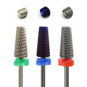 Nuovo <span class=keywords><strong>forte</strong></span> durevole medio 5 in 1 chiodo Dril Bit rastremato fresa per principianti 85W Nail Drill - Product Image 5