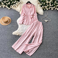 Ensemble élégant 2 pièces pour femme : Tunique et pantalon de costume – Vente en gros