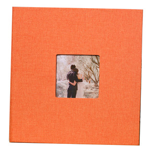 <span class=keywords><strong>Album</strong></span> photo DIY Peerless Craft PCAB081 32,5*33,5cm, capacité 200 photos, avec fenêtre, impression typographique 10 couleurs, vernissage mat - Product Image 2
