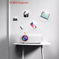 Whocom T3A prend en charge le Mini projecteur 1080P pour écran de cinéma à domicile projecteur à faisceau LED Portable avec WIFI Smart Tv