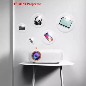 Everycom-miniproyector portátil para cine en casa modelo T3A, dispositivo <span class=keywords><strong>de</strong></span> proyección <span class=keywords><strong>de</strong></span> 1080P con WIFI, compatible con Smart Tv - Product Image 2