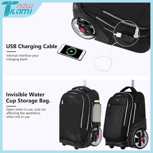 Free Sample Custom LOGO Large Capacity Outdoor Sports Rolling Bat <b>Bag</b> Wheeled Baseball Backpack - Product Image 6