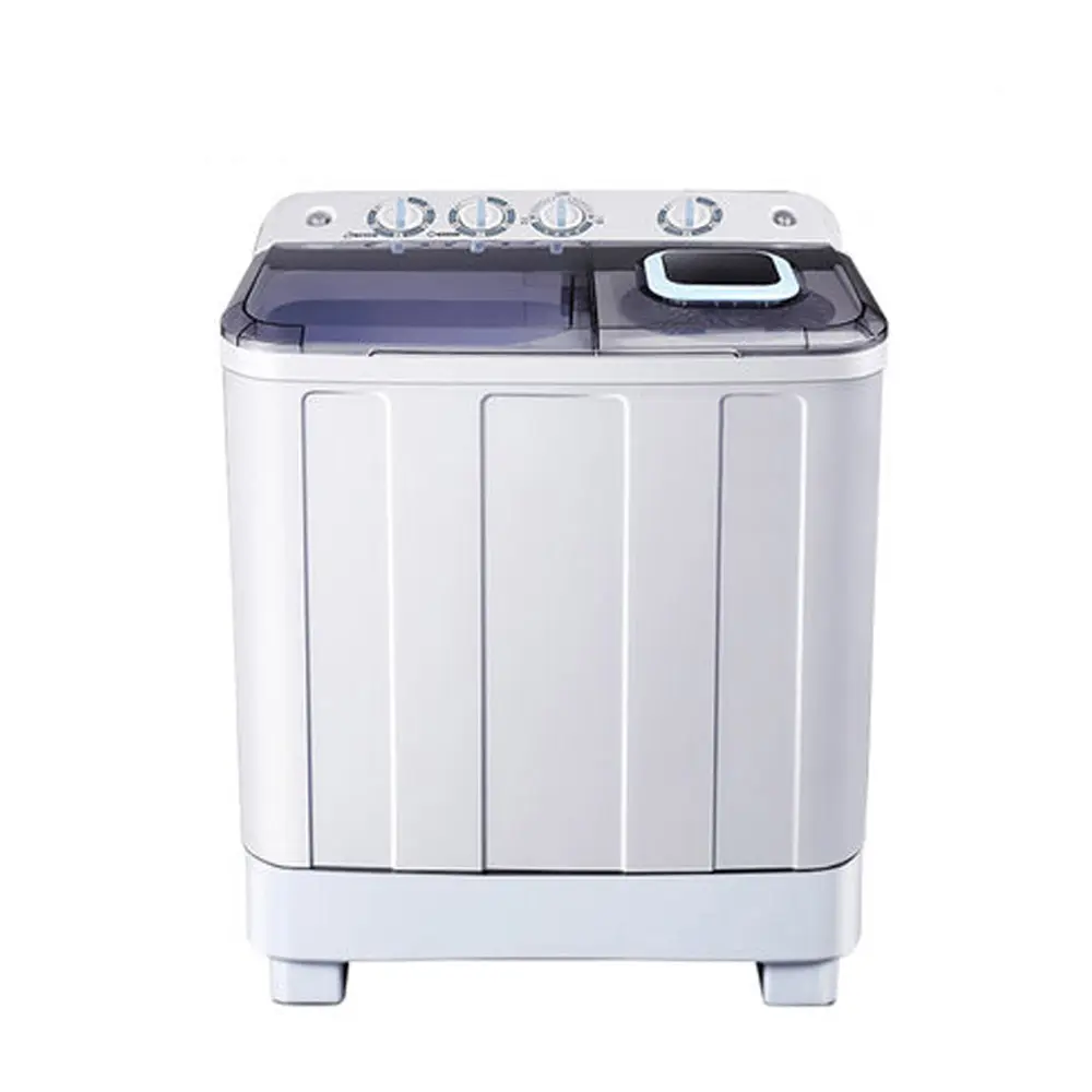 Groothandel Kleding Semi-Automatische Mini 7.5 Capaciteit Plastic Top Laden Wasmachine En Droger