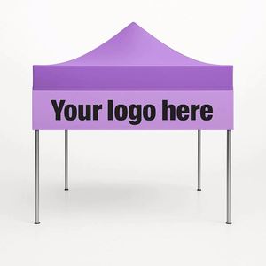 Trois bannières personnalisées, bannière de stand sur mesure pour salon artisanal, affichez votre logo et le nom de votre entreprise, chemin de table, stand pop-up - Product Image 2