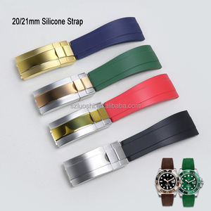 लक्जरी रो-लेक्स ऑर-स्टर प्रति-पेटियल यचमास्टर घड़ी स्ट्रैप कॉस्मोमीटर डे-टोना पुरुषों 20 मिमी रबर बैंड स्टेनलेस स्टील घड़ी बकल - Product Image 3