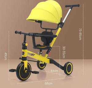 Bon prix, <span class=keywords><strong>tricycle</strong></span> enfant <span class=keywords><strong>pliable</strong></span> 4 en 1 avec pneus gonflables CE, siège rotatif et pièces détachées pour <span class=keywords><strong>tricycle</strong></span> à roulettes - Product Image 6