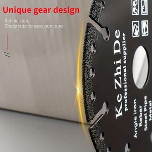 Ke Zhi De Metal Cutting Disc 100X20X5MM 115X22X5MM For Angle Iron Rebar Steel Pipe - Product Image 4