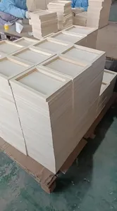 Placas personalizadas do painel para pintura, placas personalizadas sem acabamento da fábrica para desenho de madeira