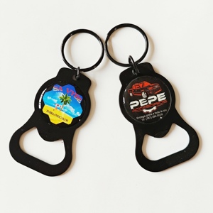 커스텀 로고 승화 맥주 병따개 키체인 - Product Image 4