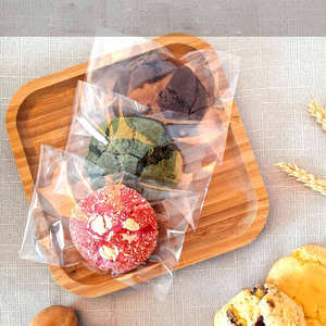 Sacs d'emballage transparents en PLA BOPP de qualité alimentaire, auto-adhésifs et refermables, petits sacs en cellophane pour le pain, les gâteaux et les salades (vente en gros) - Product Image 2