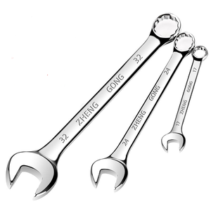 Metric <strong>Combination</strong> <strong>Wrench</strong> High Quality Steel Chrome Finish Adjustable for Custom Industrial Repairing - Product Image 6