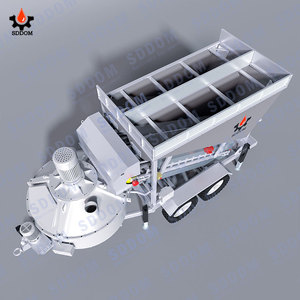 Pabrik Beton Mobile SDDOM MB1500 20m3/jam dengan Paten dan Sertifikat CE - Product Image 3