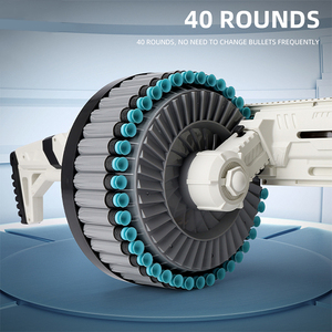 Pistola Giocattolo KSF per Ragazzi con Proiettili in Schiuma Morbida di Alta Qualità, Sparo Manuale - Product Image 4