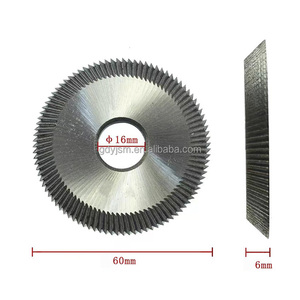 60mm Diameter AlTin Coated High-Speed Steel Cutting Disc for RH-2 Horizontal Key Cutting Machine OEM - Product Image 4