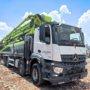 Yüksek verimli <span class=keywords><strong>Zoomlion</strong></span> 63m beton pompası kamyonu 200m ³/h 7RZ 6 bölümlü Scania şasi - Product Image 1