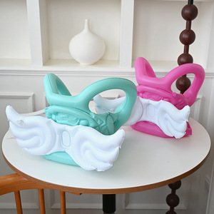 เสื้อชูชีพเด็กแบบเป่าลม ชุดช่วยพยุงตัวแบบหนา สำหรับว่ายน้ำ กีฬาทางน้ำ สีพื้น อุปกรณ์ช่วยพยุงตัวเพื่อความปลอดภัย - Product Image 5