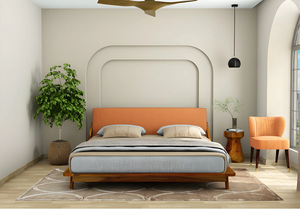 Lits plateforme Jodhpuri Woods PYAl avec structure en bois de sheesham massif, design moderne élégant, cadre durable et style raffiné - Product Image 2