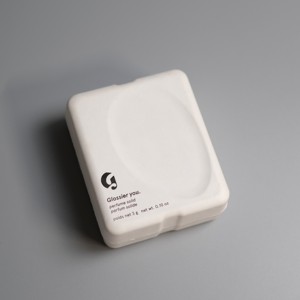 Color personalizado 6cm 8cm 12cm Envase de perfume sólido <span class=keywords><strong>Caña</strong></span> de azúcar Fibra de bambú Caja de papel envasada desechable - Product Image 2