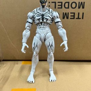 Figurine d'action articulée Stock Ko SHF Anti-Venom Anime, Symbiote Blanc, Amazing <span class=keywords><strong>Spider</strong></span>-<span class=keywords><strong>Man</strong></span>, Modè<span class=keywords><strong>le</strong></span> <span class=keywords><strong>de</strong></span> jouet robotique - Product Image 3