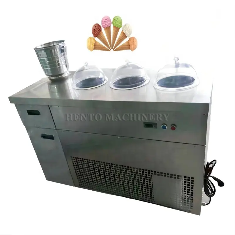 HENTO Factory machines pour crème glacée/Machine de fabrication de crème glacée turque/Machine de fabrication de crème glacée turque