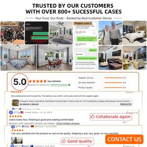 नवीनतम डिजाइन इतालवी काले लकड़ी के पीछे के रूप निर्माता चीन शाही अमेरिकी क्लासिक लोवेसइट ब्लू चमड़े के सोफे - Product Image 6