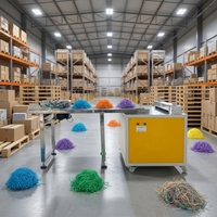 Machine à déchiqueter le papier crépon écoénergétique, fourniture d'usine, pour garnissage réutilisable de boîtes cadeaux cosmétiques