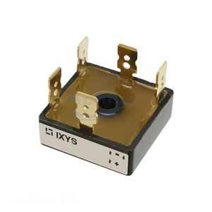 BOM IC In Stock Electronic Components Manufacturer VUO18-16DT8 Diodes BRIDGE RECT 3P 1.6KV 18A FO-B 5-Square, FO-B - Product Image 1