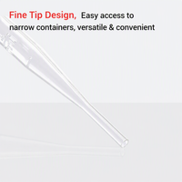 Pipettes de transfert en plastique jetables Saibino 3 ml en LDPE graduées, non stériles, en vrac, pour la vente en gros
