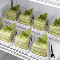 Boîte en plastique transparente PET de qualité alimentaire pour salade, pain, sandwich, pizza, emballage écologique, recyclable, personnalisable