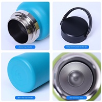 Vente flash - Thermos en acier inoxydable personnalisé avec logo, gobelet à eau personnalisé pour les activités de plein air, mini thermos pour cadeau
