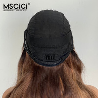 Perruque Lace Front HD Transparente 13x4 en Cheveux Humains Vietnamiens Bruts, Ondulée, Couleur Marron, Nœuds Décolorés, 100% Cheveux Humains, Qualité Usine