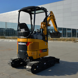 Miniexcavadora de orugas 2026 9017F de 1.7 toneladas con giro de cola cero, excavadora hidráulica de alto momento de carga, 1 año de garantía, para jardín y uso urbano - Product Image 1
