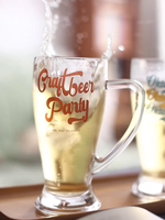 Verre à bière en gros, personnalisé avec logo imprimé, pour dégustation et consommation de bière, type mug