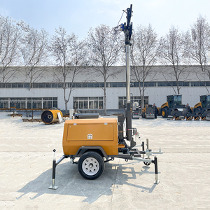 Multiusos 3500W Mástil telescópico Luz de inundación Deportes al aire libre Evento Torre Luz Generador diesel - Product Image 5