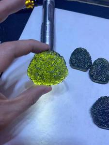 Nouveautés Minéraux bruts Pierre précieuse Maldavite vert foncé Météorites Pierre brute <span class=keywords><strong>à</strong></span> <span class=keywords><strong>vendre</strong></span> - Product Image 2