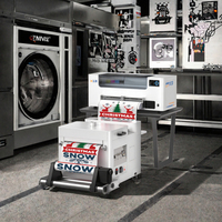 Printer DTF Flatbed Otomatis Baru 5 Printhead Multiwarna Garansi 1 Tahun