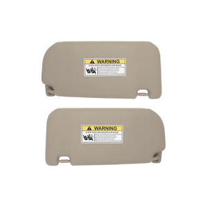 Pare-soleil Kia 85202-1F090LX beige, monté sur le toit, avec étiquette d'avertissement pour Sportage - Product Image 1