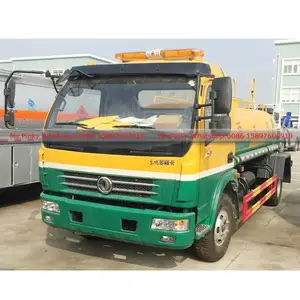 Dongfeng Dolika 4X2 Dfac 7MT Water Bowser Truck 1500Gallon Water Tankwagens Truck Call Whatsapp + 86 15897603919